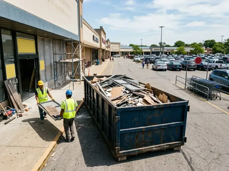 retail-store-renovation-debris-003 — frequently asked questions, Roll-off Dumpster Rentals in Anniston, AL